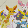 The Eeveelution Pokemon Diamond Paintings