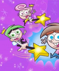 The Fairly OddParents Cartoon Diamond Paintings