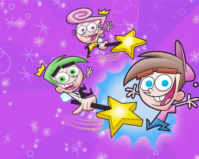 The Fairly OddParents Cartoon Diamond Paintings