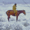 The Herd Boy by Frederic Remington Diamond Paintings