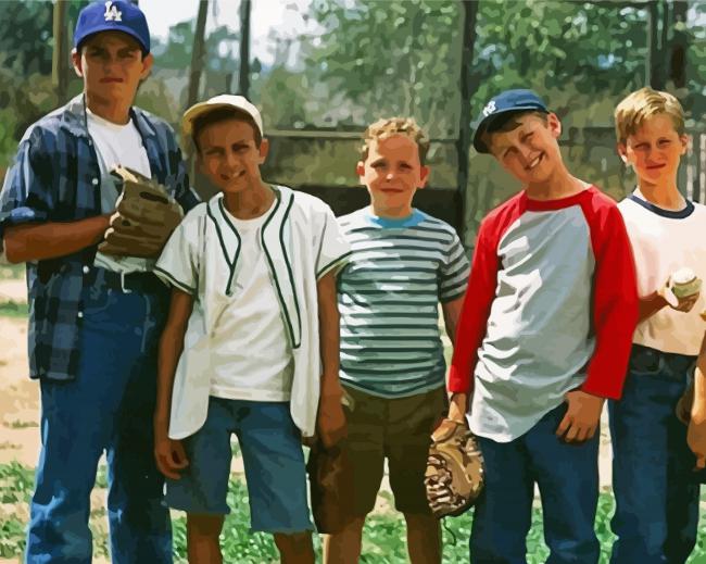 The Sandlot Characters Diamond Paintings