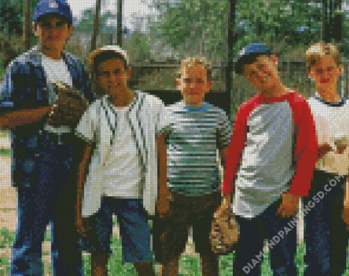 The Sandlot Characters Diamond Paintings