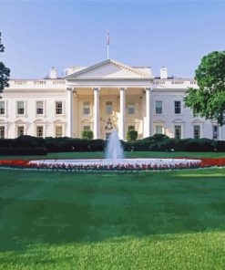 The White House Building Diamond Paintings