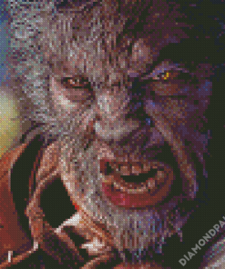 The Wolf Man Art Diamond Paintings