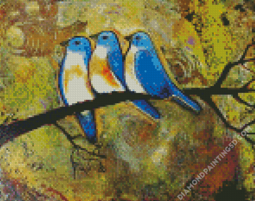 Three Birds Art Diamond Paintings