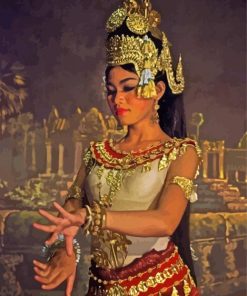 Traditional Cultural Apsara Diamond Paintings