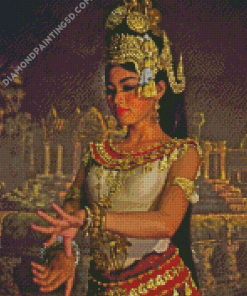 Traditional Cultural Apsara Diamond Paintings