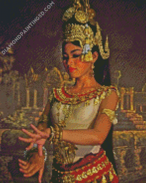 Traditional Cultural Apsara Diamond Paintings