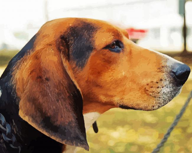 Treeing Walker Coonhound Diamond Paintings