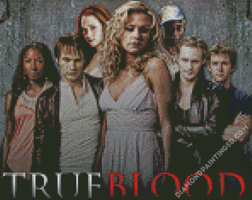 True Blood Poster Diamond Paintings