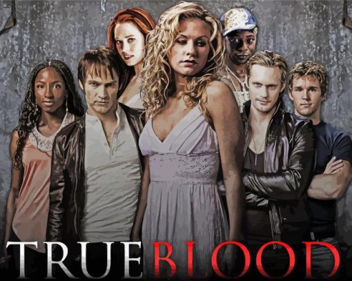 True Blood Poster Diamond Paintings