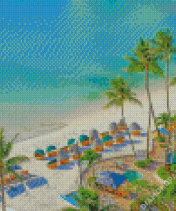 Tumon Guam Beach Diamond Paintings