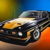 Vintage 72 Mustang Car Diamond Paintings