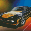 Vintage 72 Mustang Car Diamond Paintings