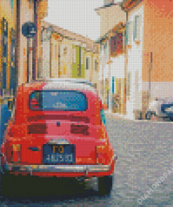 Vintage Car Italy Diamond Paintings