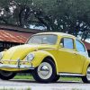 Vintage Yellow Volkswagen Bug Diamond Paintings