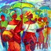 West Indian Ladies Art Diamond Paintings