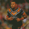 Wests Tigers Rugby Player Diamond Paintings