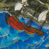 Whydah Gally Ship Diamond Paintings