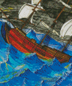 Whydah Gally Ship Diamond Paintings