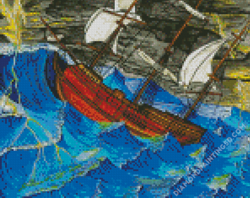 Whydah Gally Ship Diamond Paintings