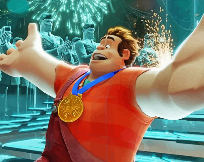 Wreck It Ralph Character Diamond Paintings