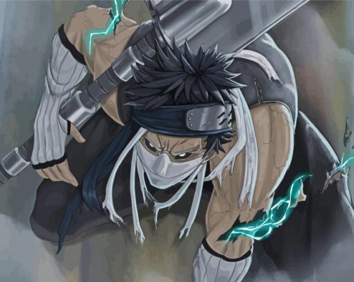 Zabuza Anime Art Diamond Paintings