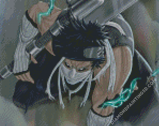 Zabuza Anime Art Diamond Paintings