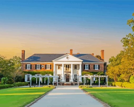 Aesthetic Boone Hall Plantation Diamond Paintings