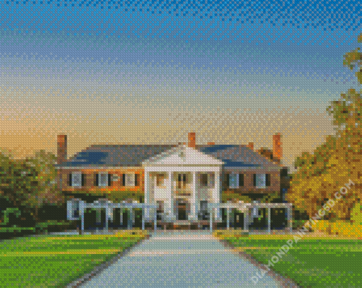 Aesthetic Boone Hall Plantation Diamond Paintings