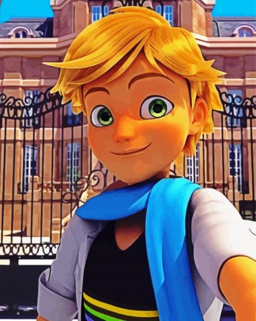 Aesthetic Miraculous Adrien Art Diamond Paintings