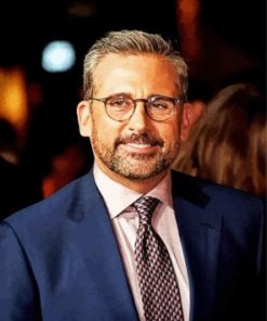 Aesthetic Actor Steve Carell Diamond Paintings