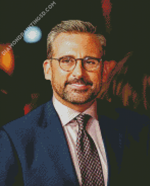 Aesthetic Actor Steve Carell Diamond Paintings