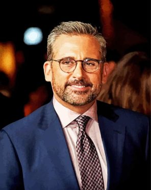 Aesthetic Actor Steve Carell Diamond Paintings