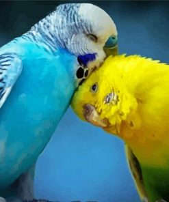 Aesthetic Parakeets Diamond Paintings