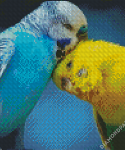 Aesthetic Parakeets Diamond Paintings