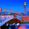 Aesthetic Paris Bridge France Diamond Paintings