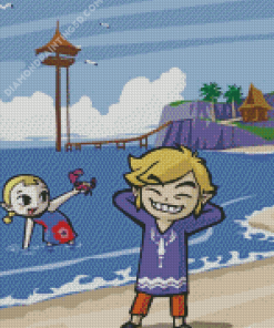 Aesthetic Windwaker Diamond Paintings