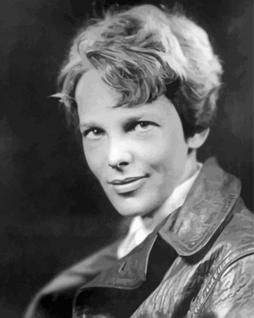 American Aviator Amelia Earhart Diamond Paintings