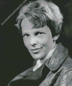 American Aviator Amelia Earhart Diamond Paintings