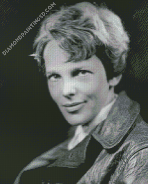 American Aviator Amelia Earhart Diamond Paintings