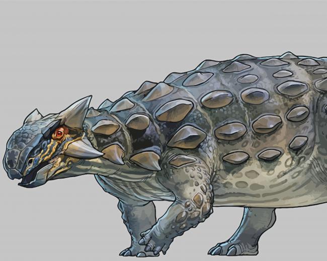 Ankylosaurus Animal Art Diamond Paintings