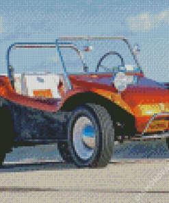 Brown Beach Buggy Diamond Paintings