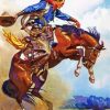 Bucking Bronco Diamond Paintings