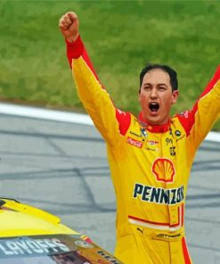 Cars Racer Joey Logano Diamond Paintings