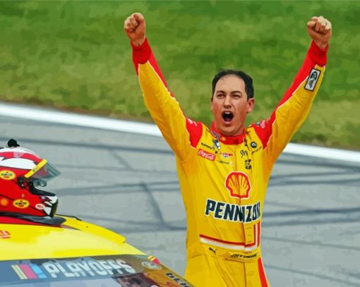 Cars Racer Joey Logano Diamond Paintings