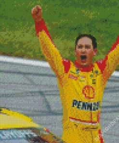 Cars Racer Joey Logano Diamond Paintings