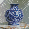 Cool Blue Pottery Diamond Paintings