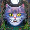 Creepy Smile Cat Diamond Paintings