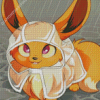 Cute Anime Eevee Pokemon Diamond Paintings